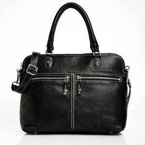 EUC Roots Londoner Bag - Black, Prince Leather